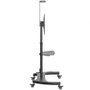 Aisens Soporte de Suelo ECO FT70TE-169 con Ruedas y Manivela para TV 37-70 pulg.